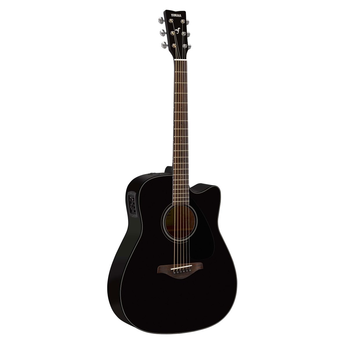 Yamaha - FGX800C Black Electro/Acoustic Guitar
