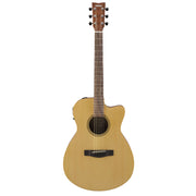 Yamaha - FSX400C Natural Satin Cutaway Concert-Style Electro Acoustic Guitar