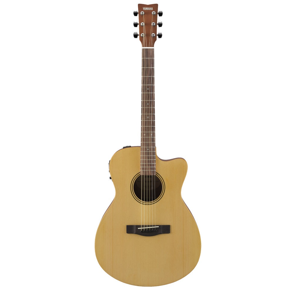 Yamaha - FSX400C Natural Satin Cutaway Concert-Style Electro Acoustic Guitar