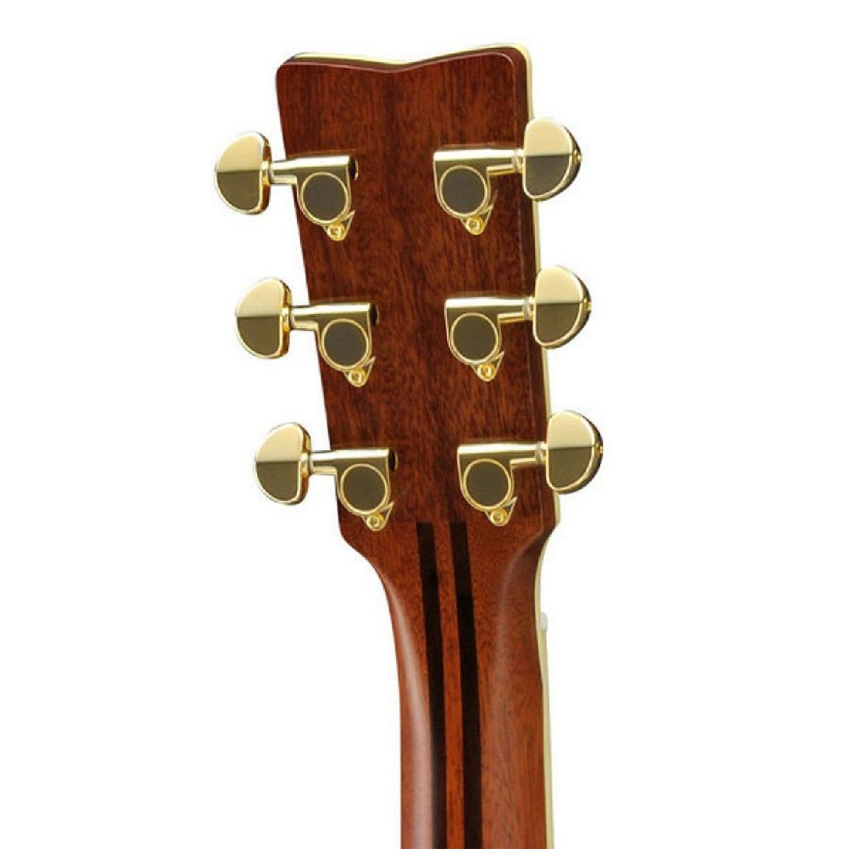 Yamaha LS16AREDT - Folk Rosewood Dark tinted guitar Neck Back