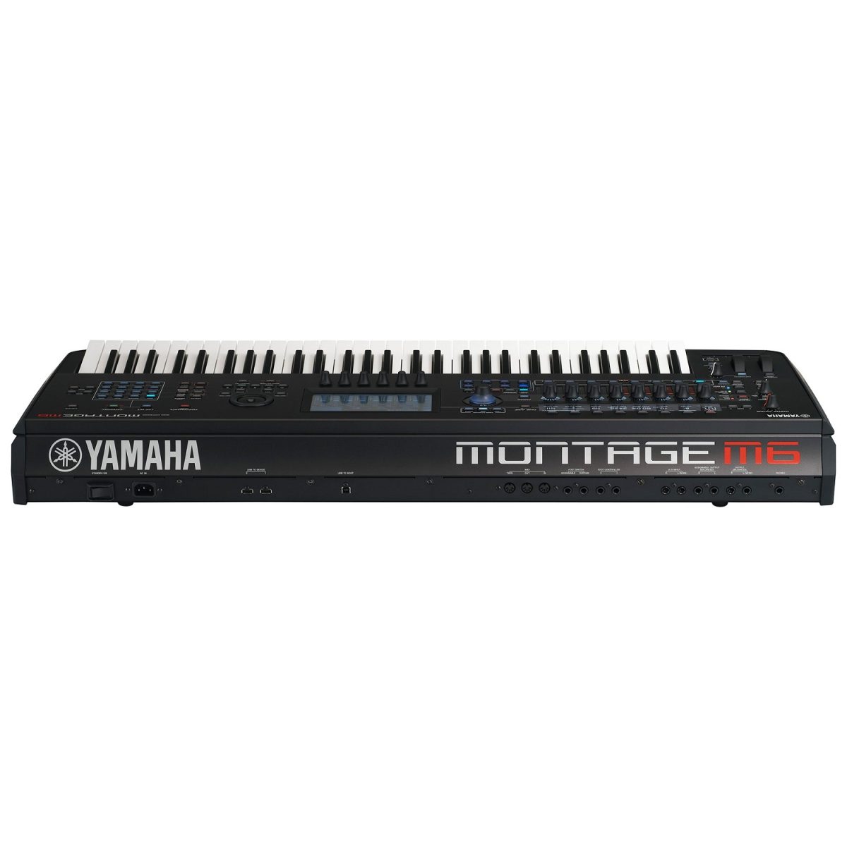 Yamaha - MONTAGE M6 Synthesizer 61 Keys Back
