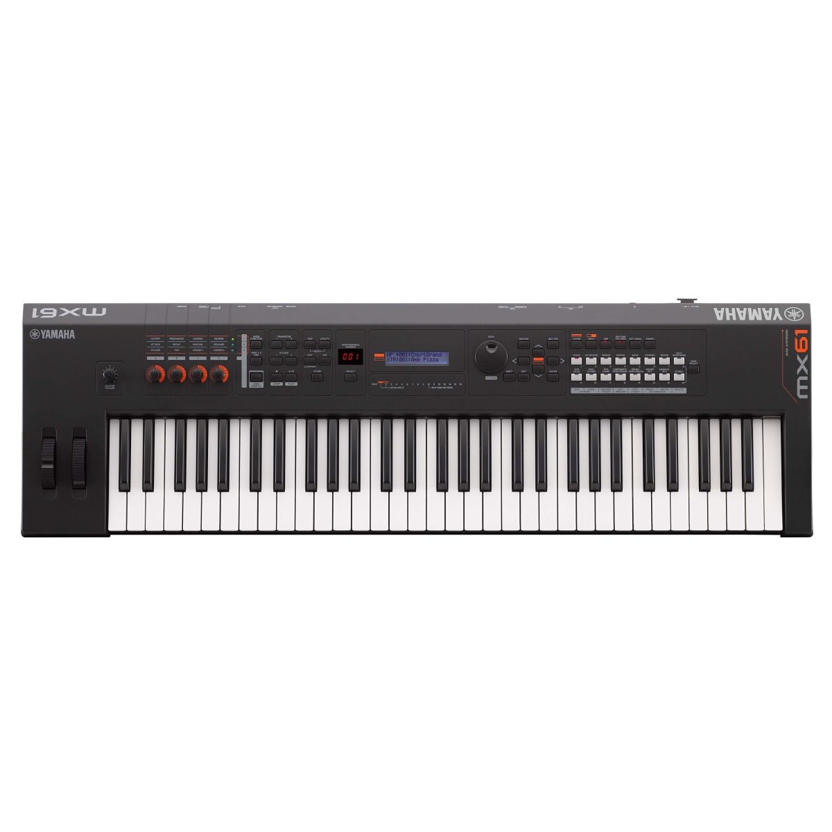 Yamaha - MX61_BK Synthesizer 61 Keys - Black