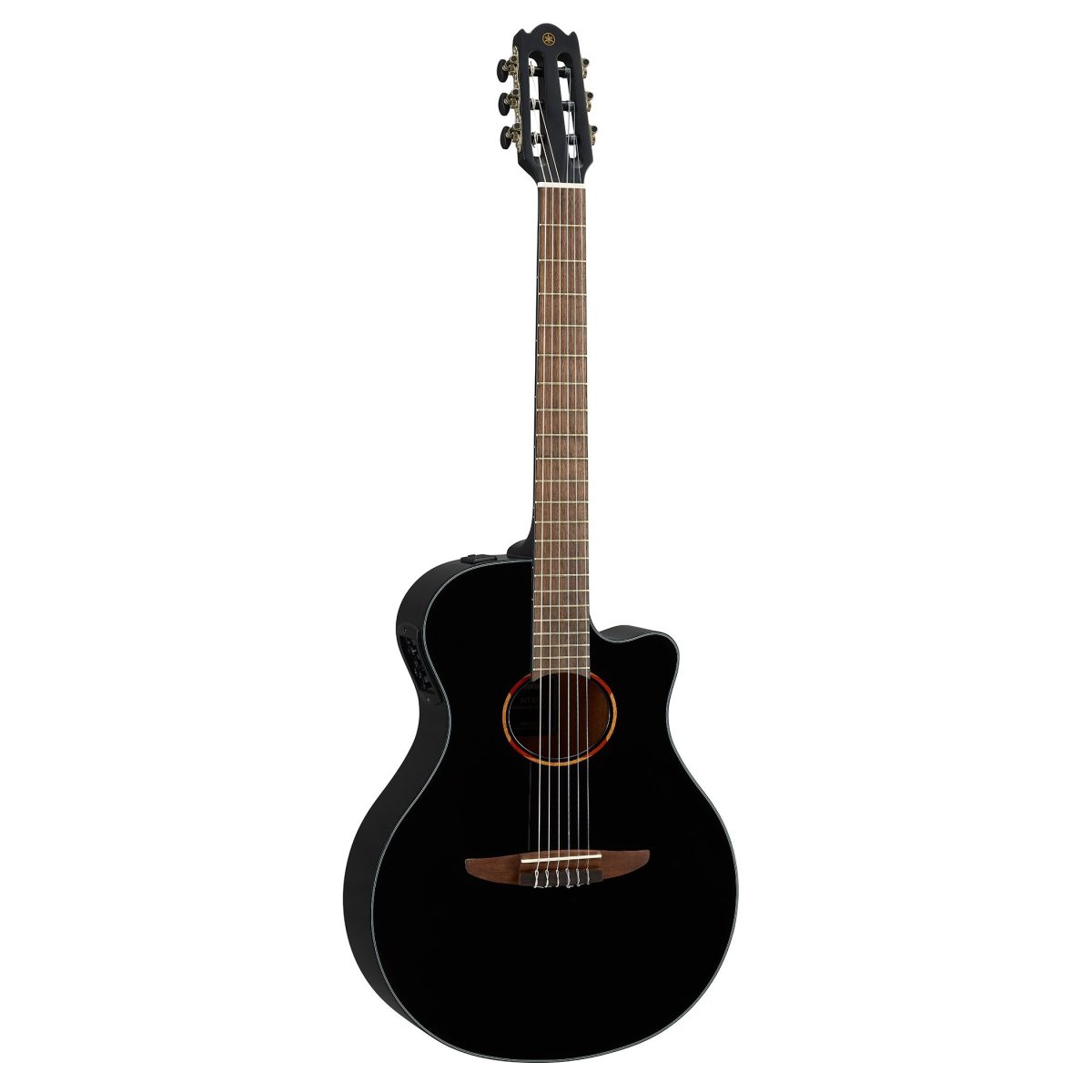 Yamaha - NTX1 Acoustic-Electric Nylon-String Guitar - Black — 1