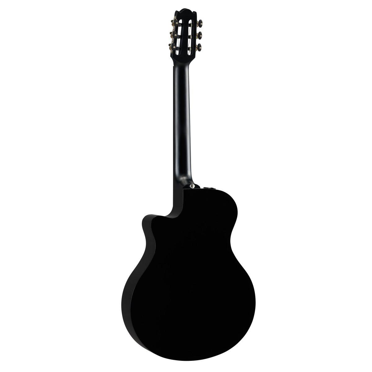 Yamaha - NTX1 Acoustic-Electric Nylon-String Guitar - Black — 2