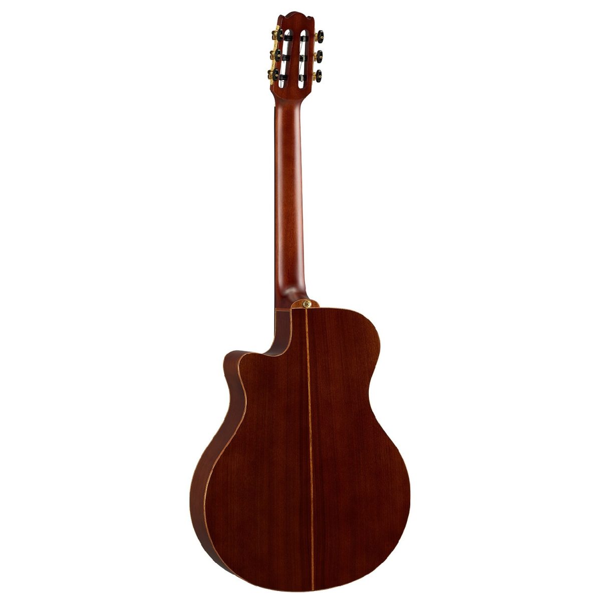 Yamaha - NTX5 Acoustic-Electric Nylon-String Guitar Back