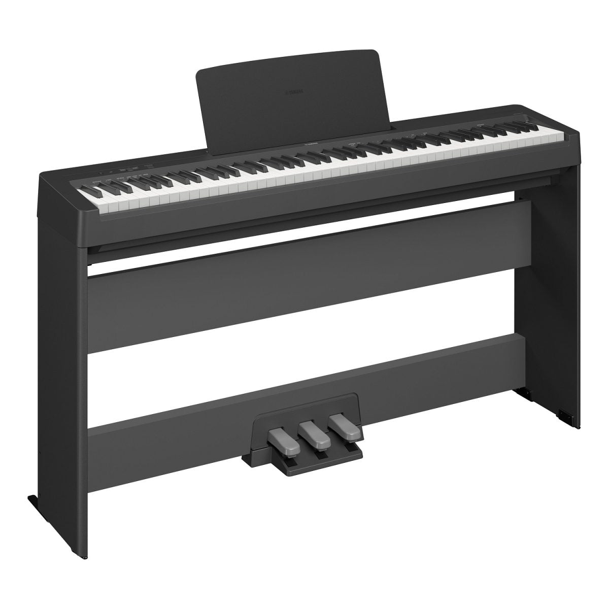 Yamaha - P-145 – Portable Digital Piano - Black With Stand