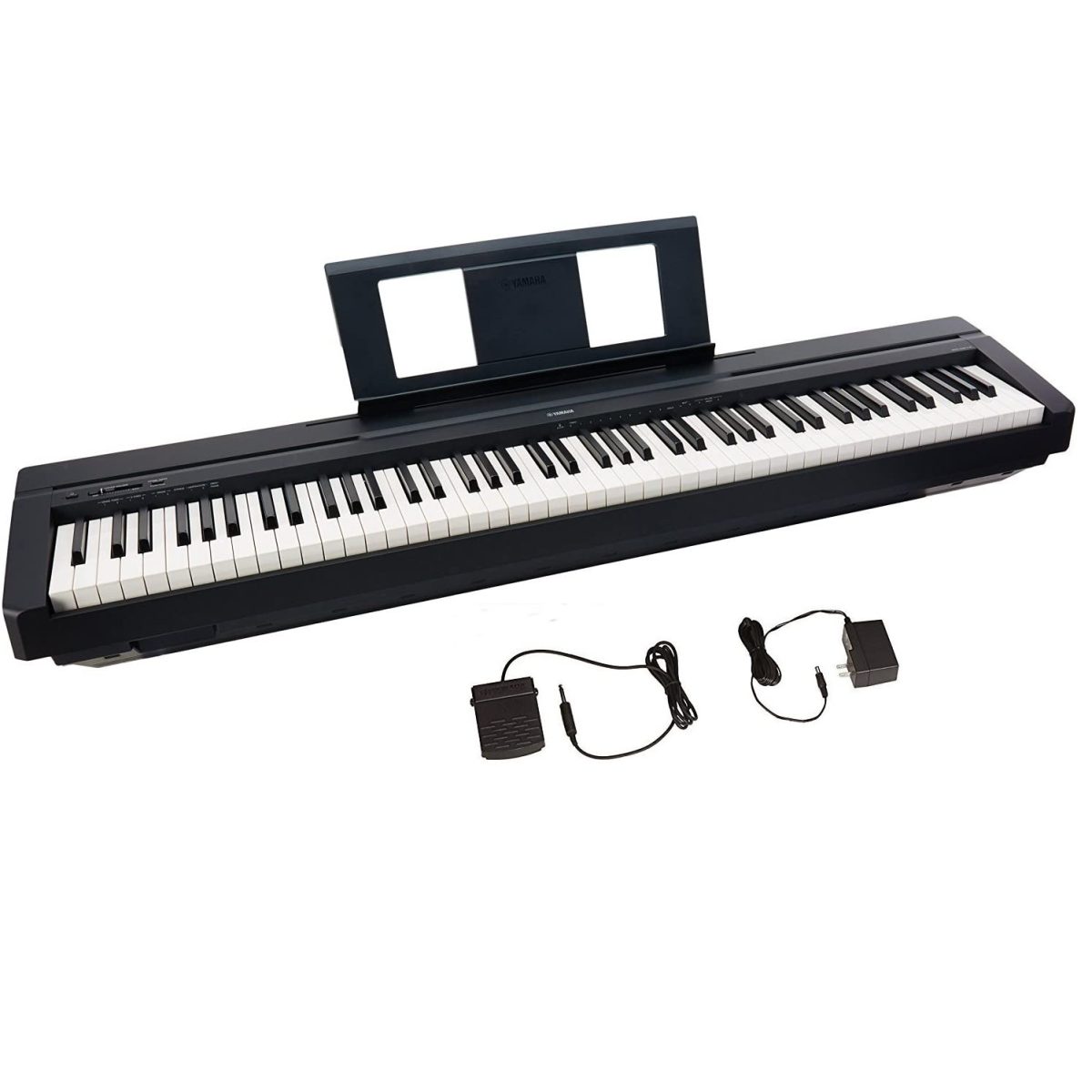 Yamah P45B with included accessories