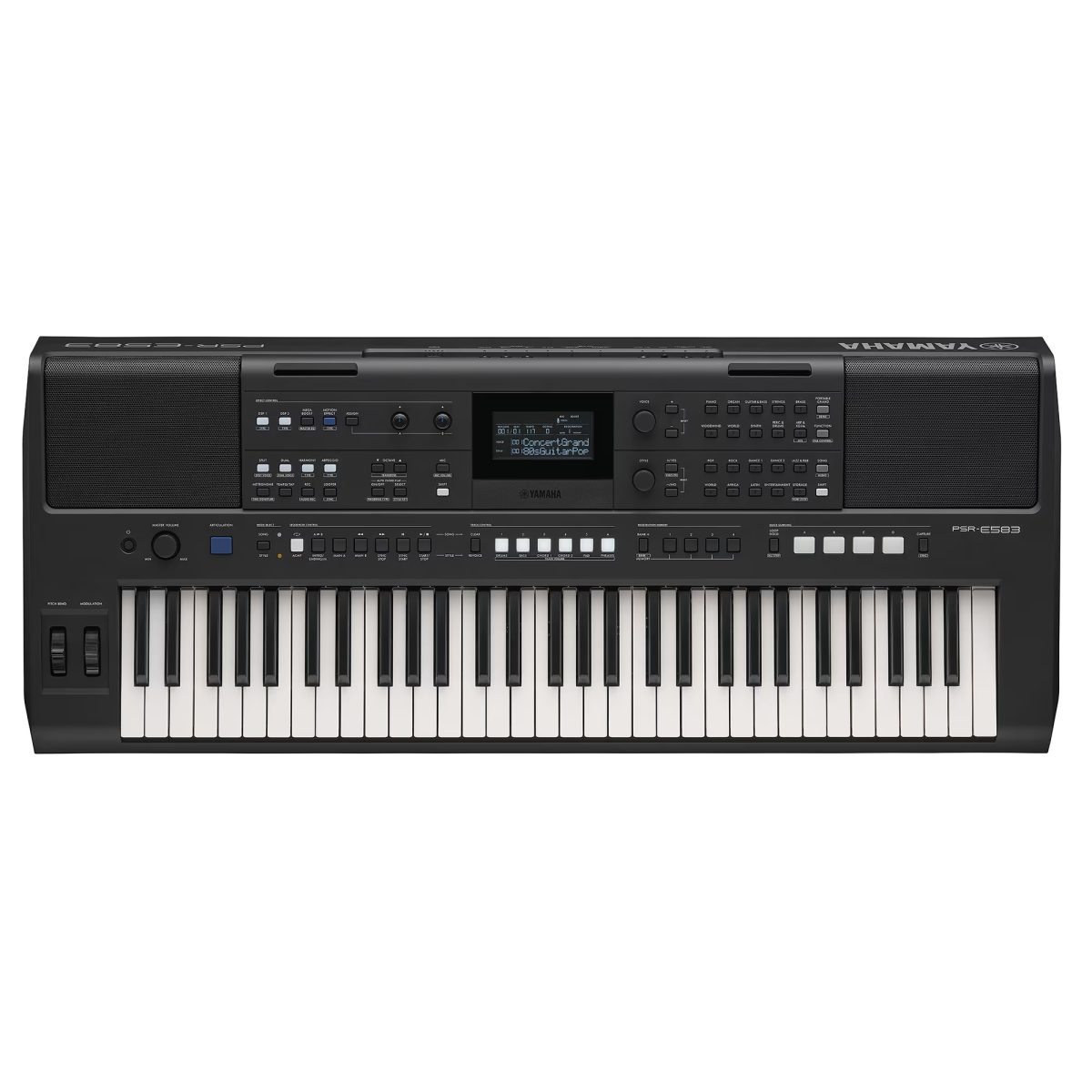 Yamaha - PSR-E583 Portable 61-Key Keyboard