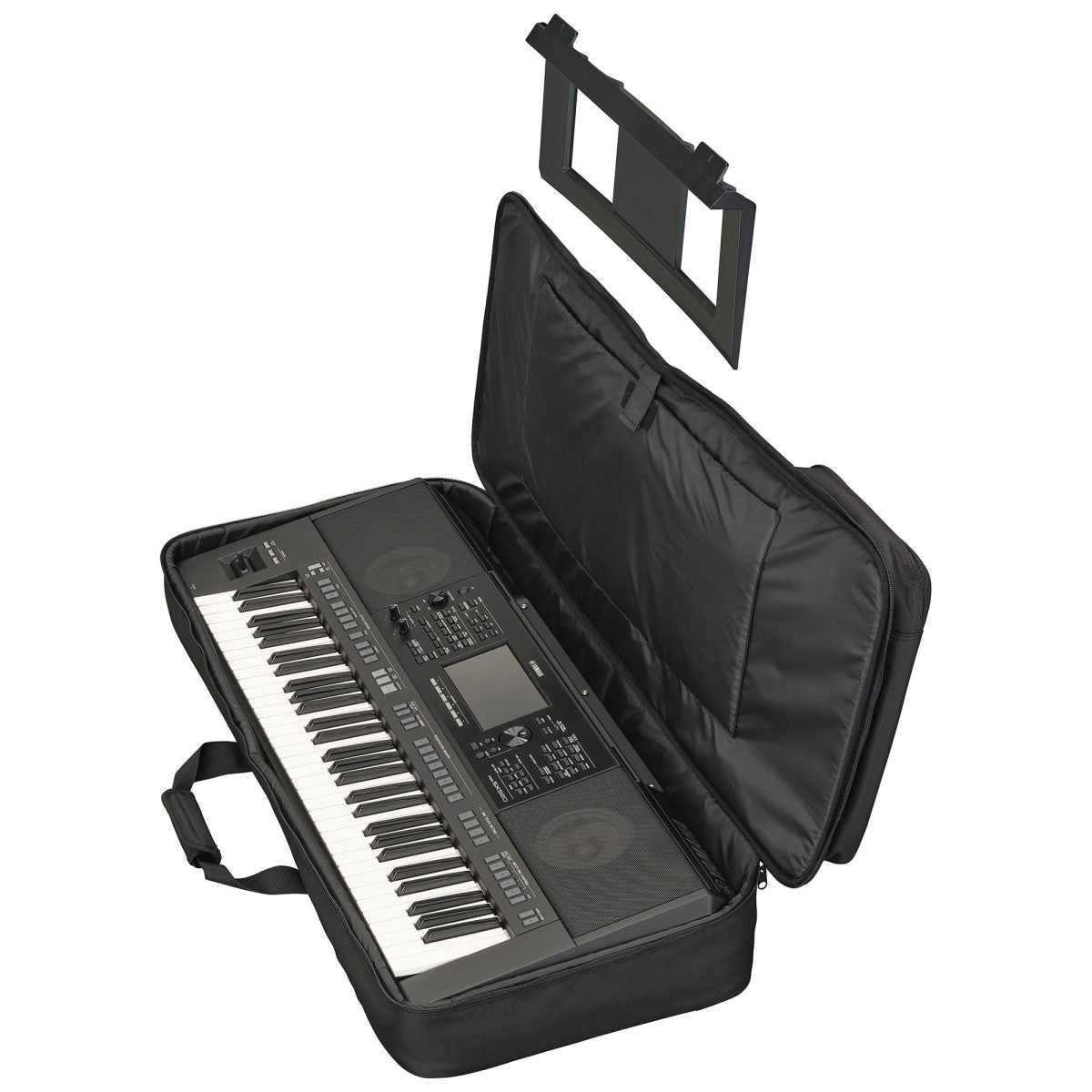Yamaha - SC-KB650 Carrying Soft Case for 61 Keys Keyboards