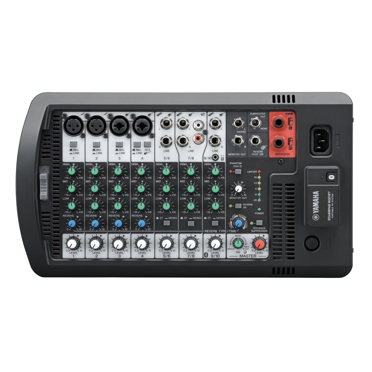 Yamaha - STAGEPAS 600BT Portable sound system 680W