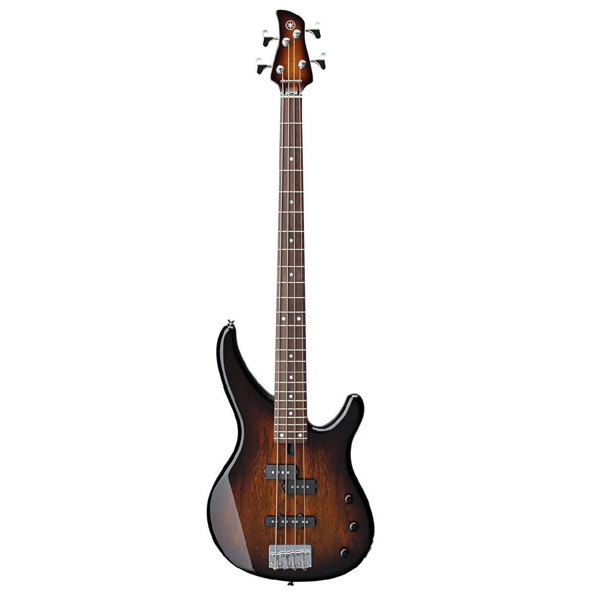 Yamaha - TRBX174EW Exotic Wood 4-String Bass - Tobacco Brown Sunburst