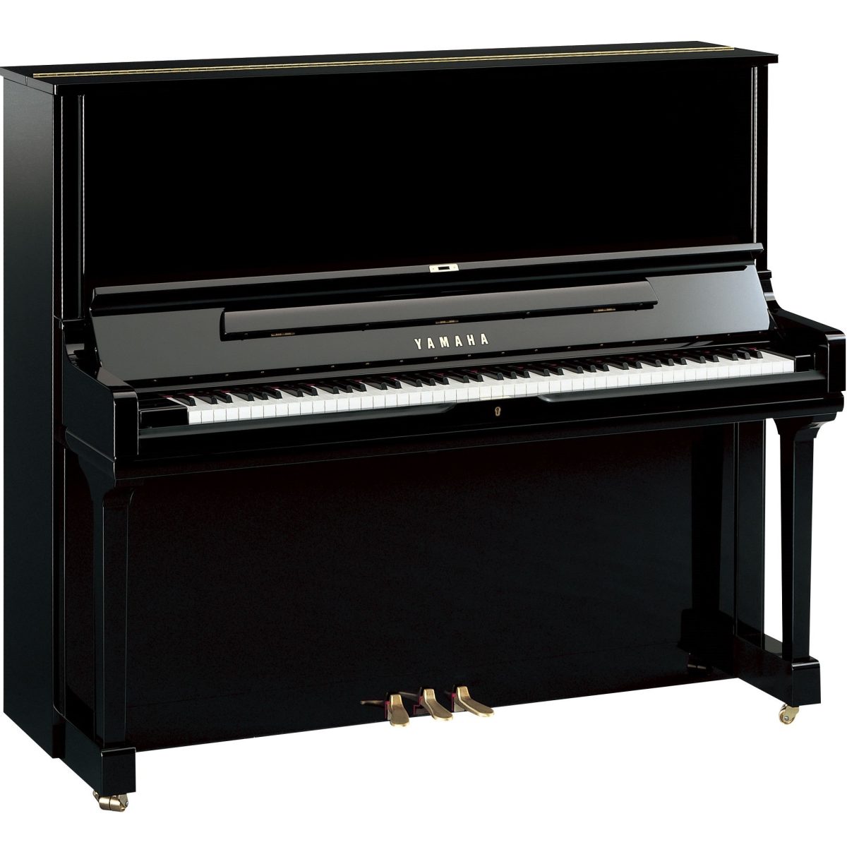 Yamaha YUS3PE 52" Upright Professional Collection Piano - Polished Ebony