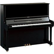 Yamaha YUS3PE 52" Upright Professional Collection Piano - Polished Ebony