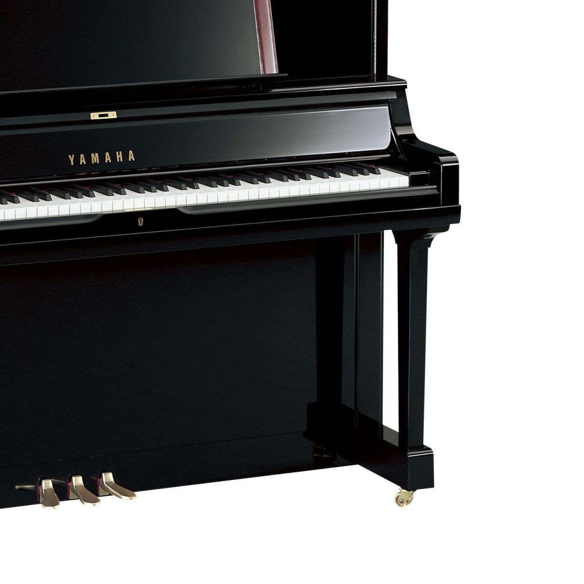 Yamaha YUS5PE 52" Upright Piano - Polished Ebony zoom