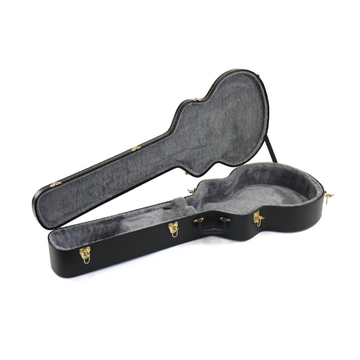Yorkville - YAC-DB44 - Hardshell Acoustic Bass Case Open
