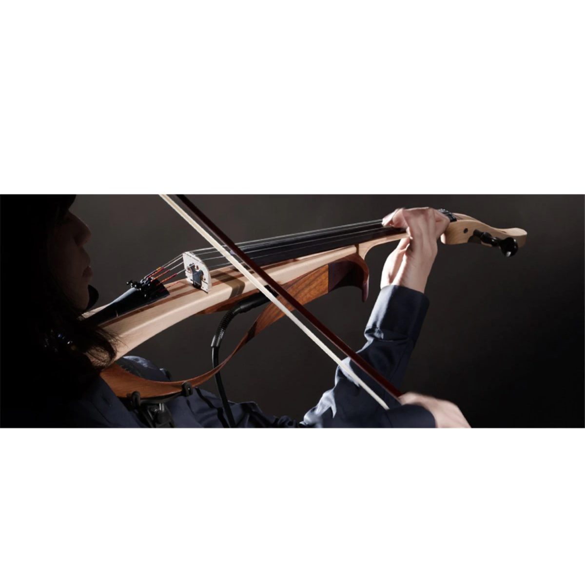 Yamaha - 4 String Electric Violi - Natural Body - YEV104NT-side2