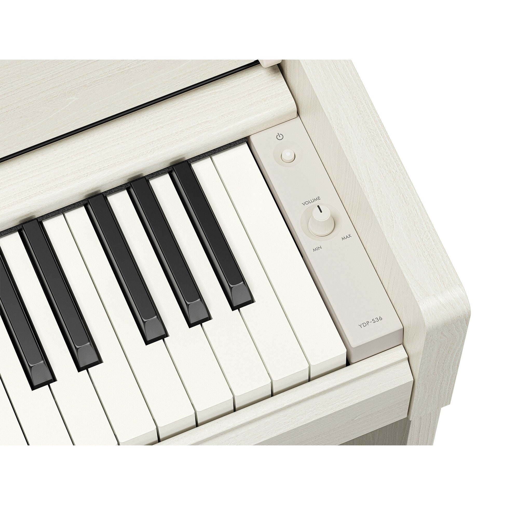 Yamaha - Arius YDP-S36 White Birch Slim Digital Piano