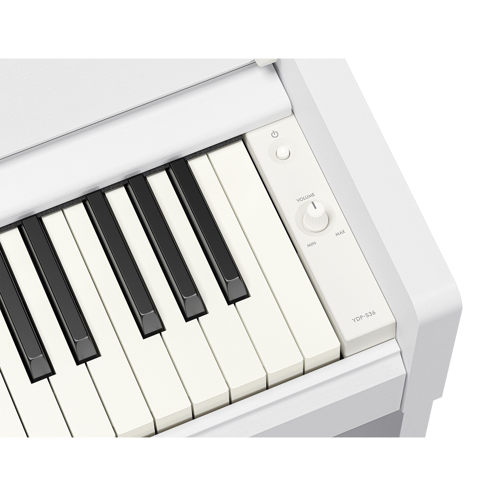 Yamaha - Arius YDP-S36 White Slim Digital Piano