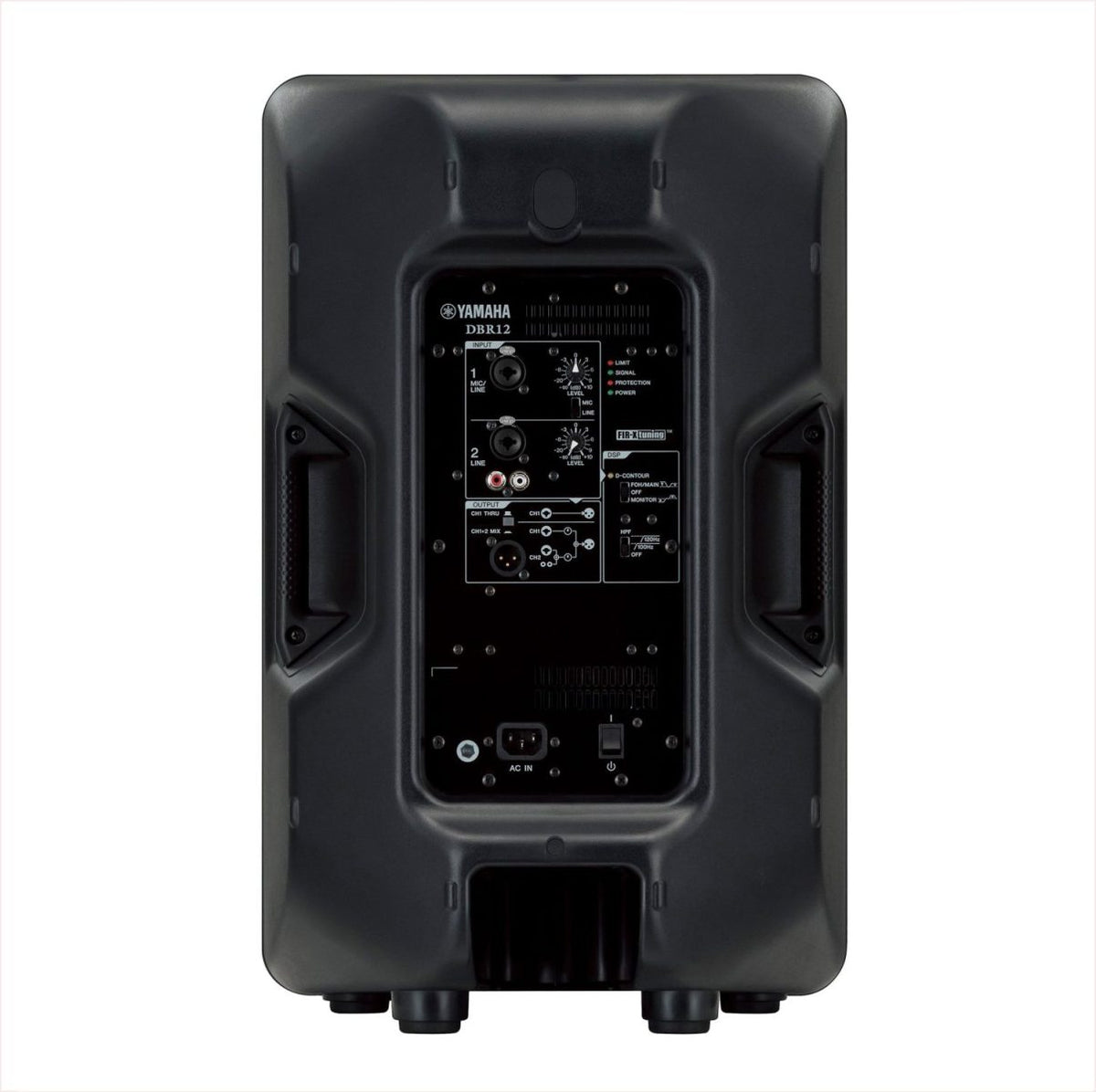Yamaha DBR12 -12_ - 1000 W 2-way Powered Loudspeaker-back