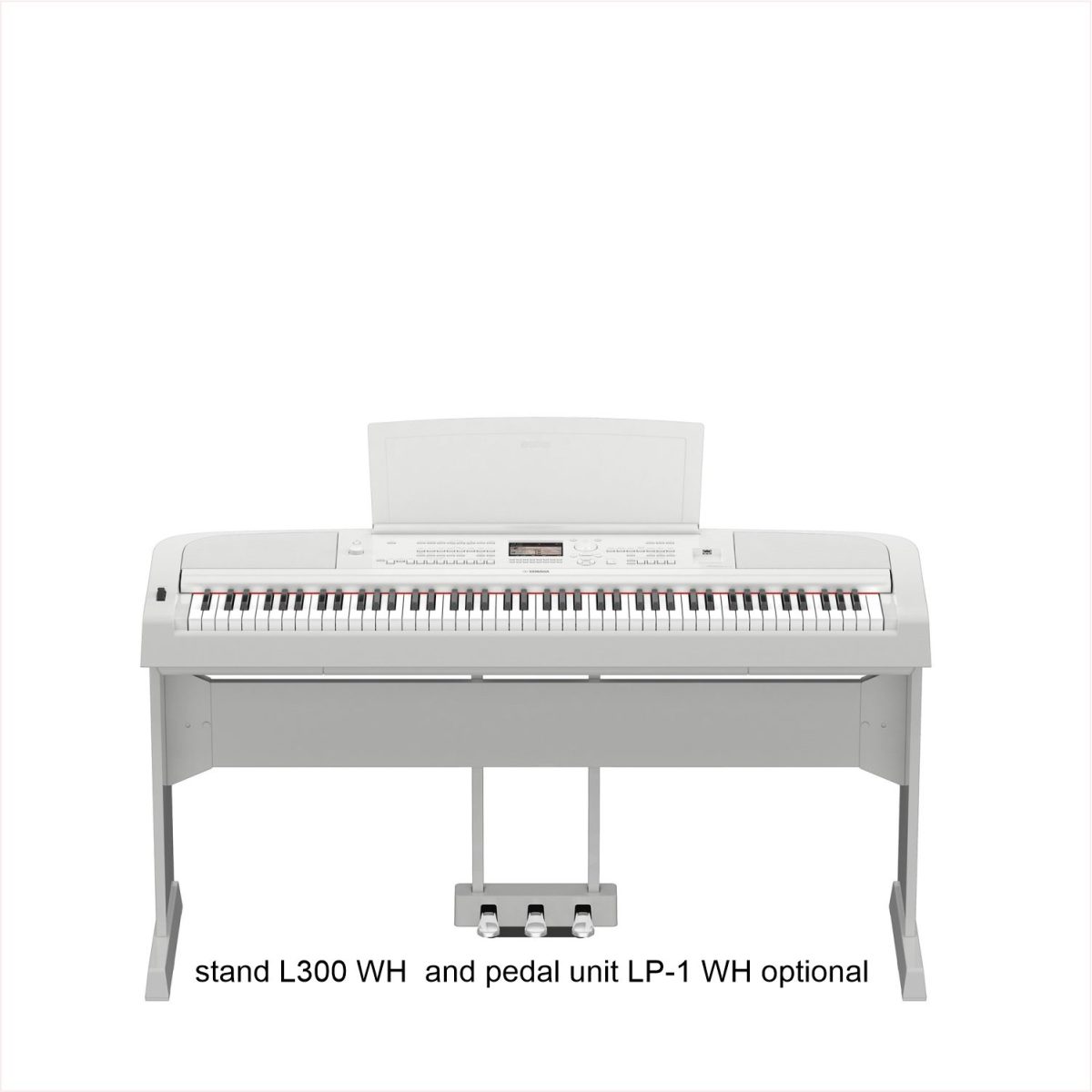 Yamaha DGX670WH - Digital Piano & Arranger - WHITE _ optional stand