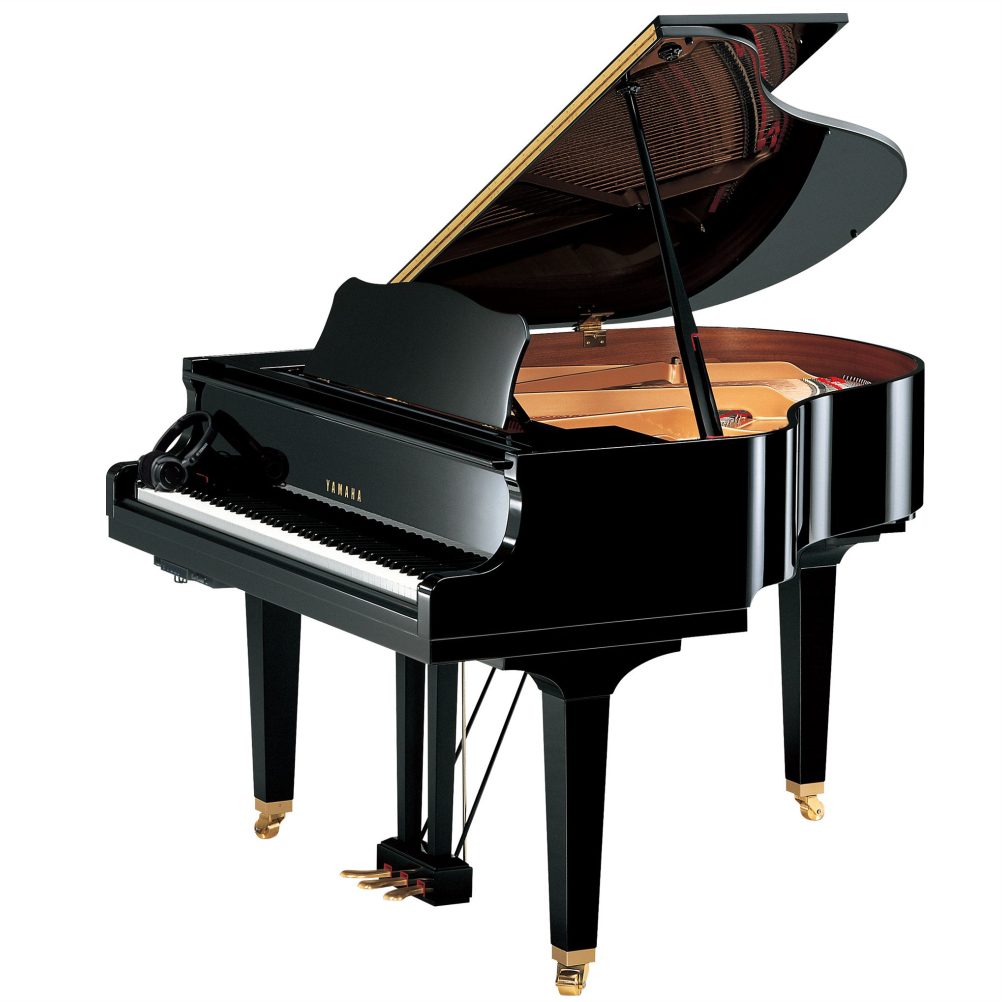 Yamaha GB1KSC2 - Silent Series Grand Piano - Polished Ebony
