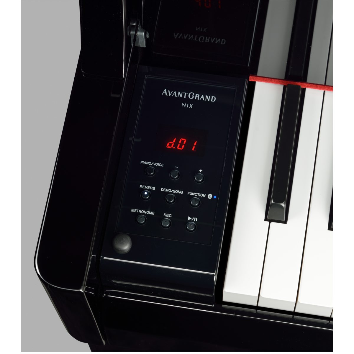 Yamaha - N1X - Avant Grand Hybrid - Polished Ebony-panel