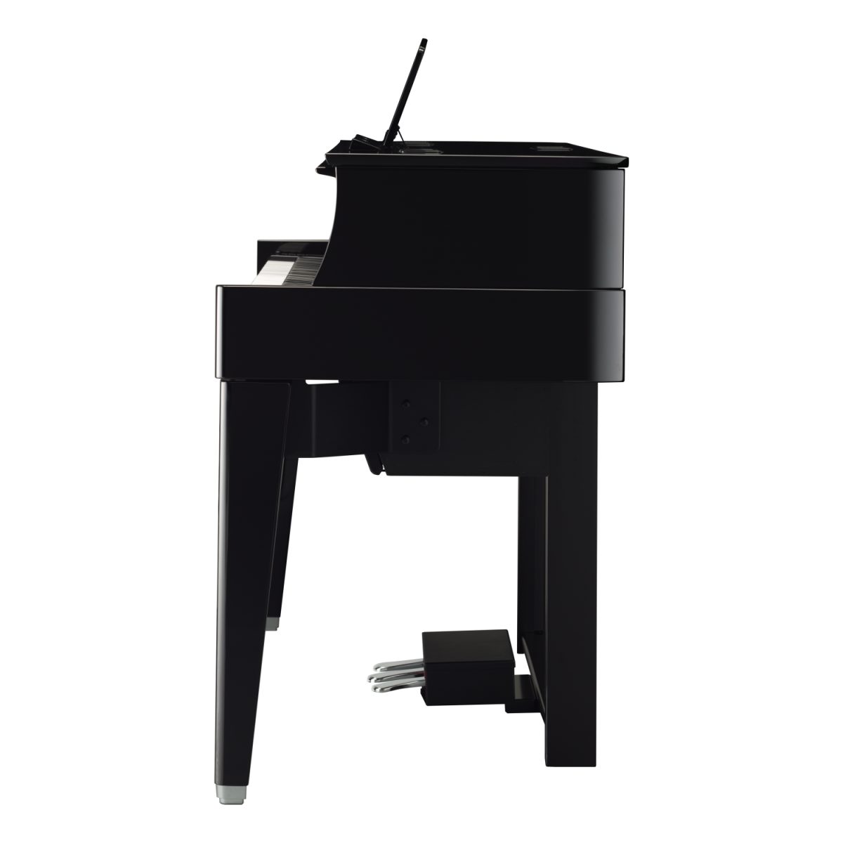 Yamaha - N1X - Avant Grand Hybrid - Polished Ebony-side
