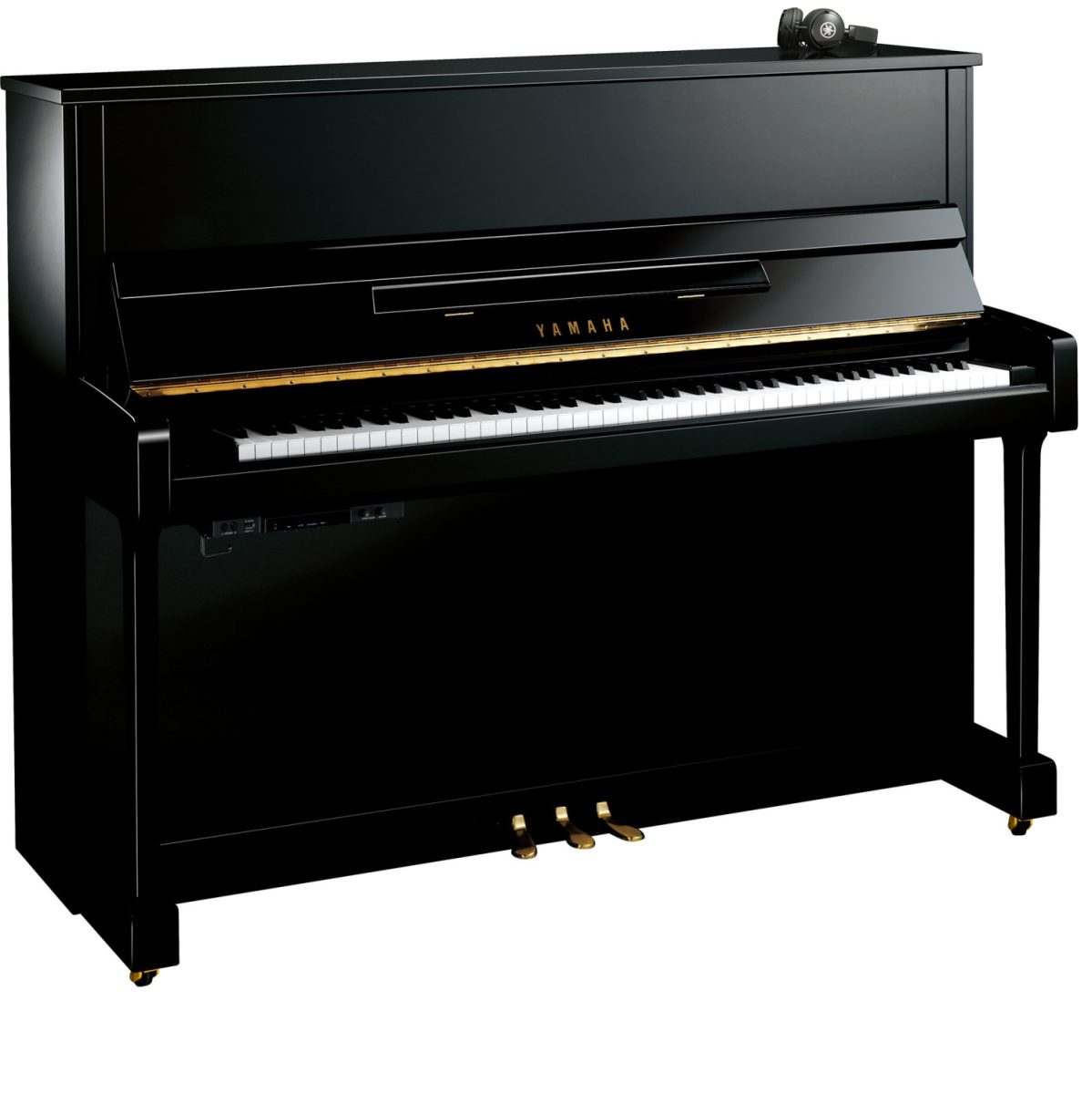 Yamaha - Silent Upright Piano - Polish Ebony - B3SC2PE
