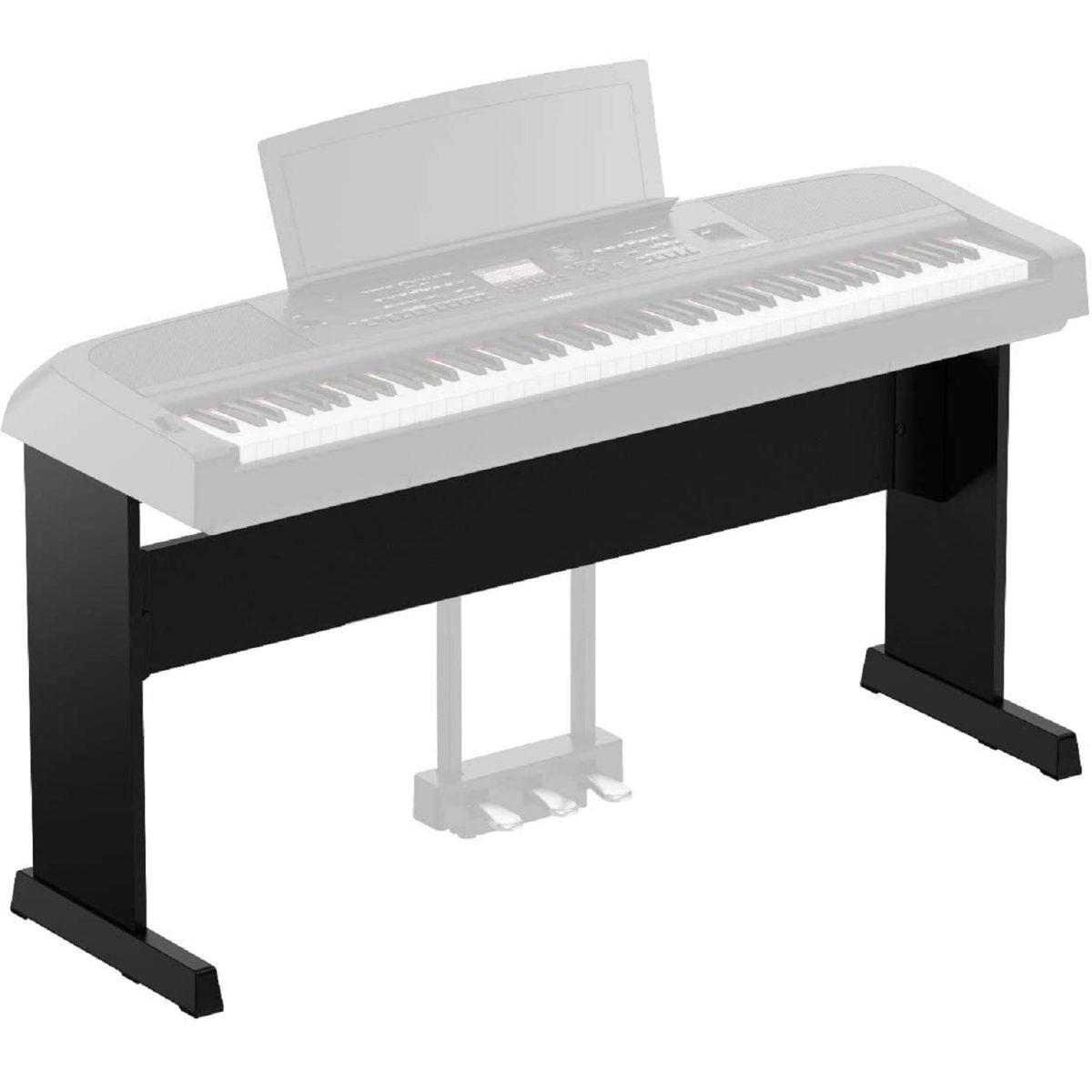Yamaha - Stand for DGX-670 - Black - L300B