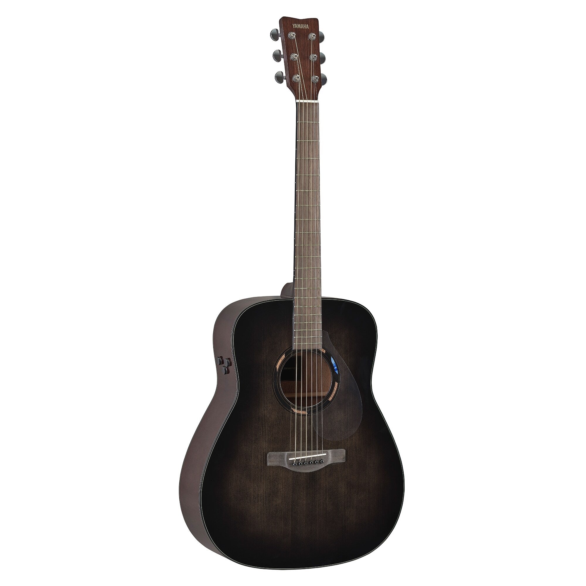Yamaha - TAG1E Translucent Black TransAcoustic Dreadnought Guitar