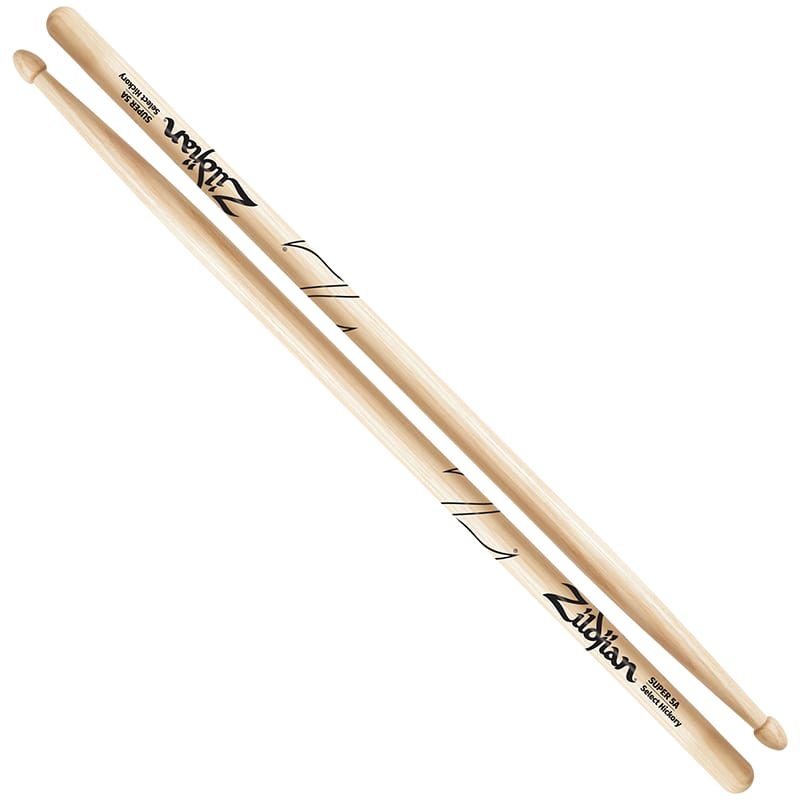 Zildjian - 5A Natural Finish Wood Tip Drumsticks #Z5A