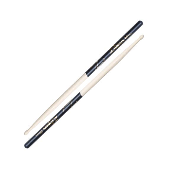 Zildjian - 5A Wood Tip Hickory Drumsticks with Black DIP #Z5AD