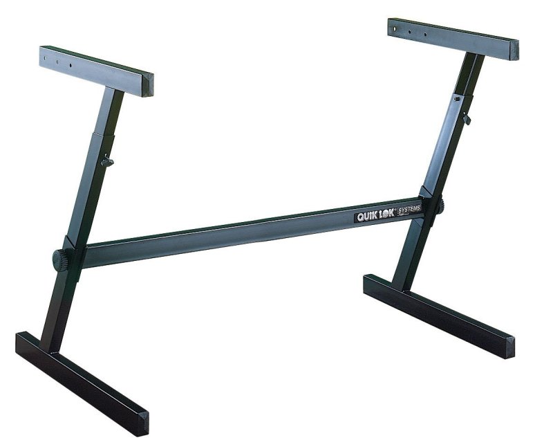 Quik Lok - Single Tier "Z" Style Height Adjustable Keyboard Stand #Z716