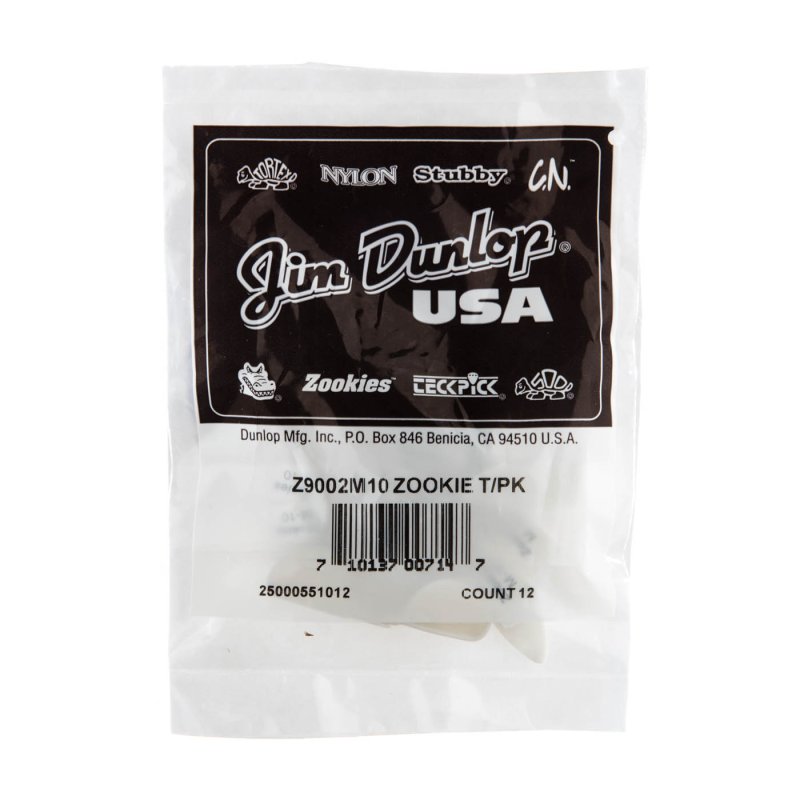 Dunlop - Zookies™ Thumbpicks #Z9002M-10