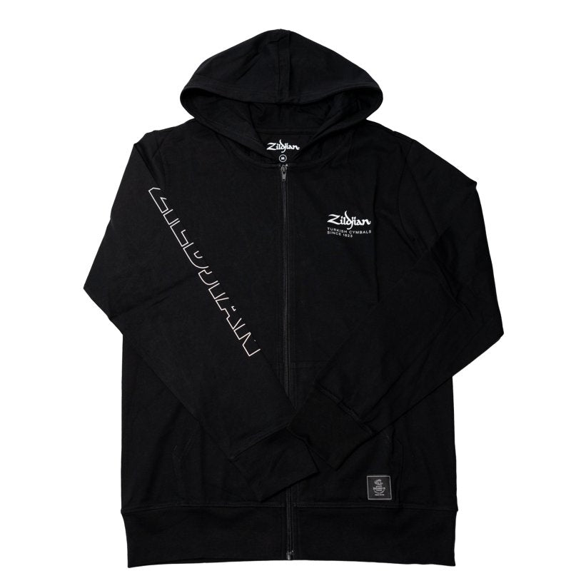 Zildjian - Lightweight Zip Hoodie Black, 2XL #ZAHD0095