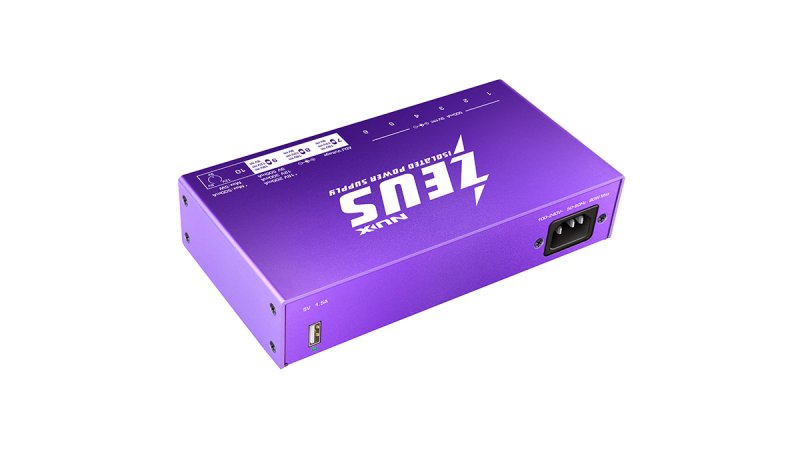 NUX - All-Isolated Guitar Pedal Power Supply #ZEUS
