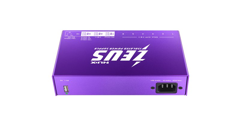 NUX - All-Isolated Guitar Pedal Power Supply #ZEUS