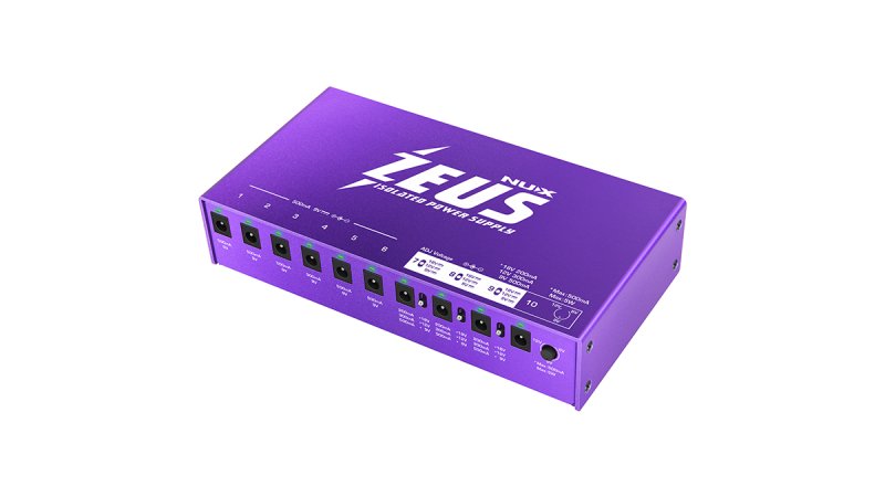 NUX - All-Isolated Guitar Pedal Power Supply #ZEUS