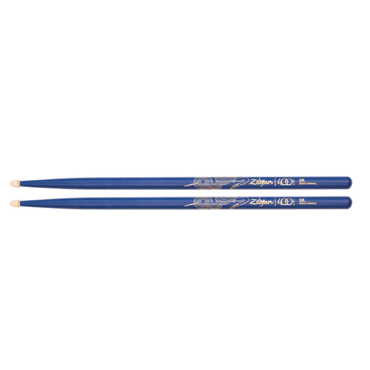 Zildjian - Limited Edition 400th Anniversary 5B Acorn Tip Blue Drumsticks