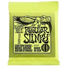 Ernie Ball - 10-46 Regular Slinky Nickel Wound Electric Guitar Strings #P02221