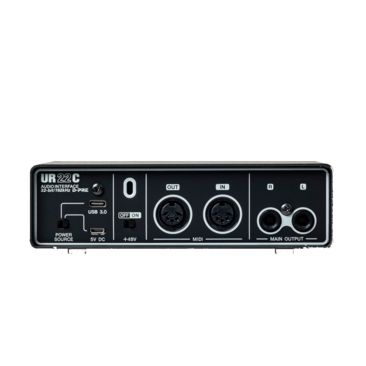 Steinberg - UR22C - 2 x 2 USB 3.0 audio interface with 2 x D-PRE and 32-bit-back