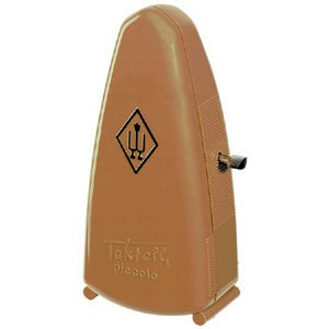 Wittner – 835 Metronome Taktell Piccolo without Bell – Plastic Casing Light-brown